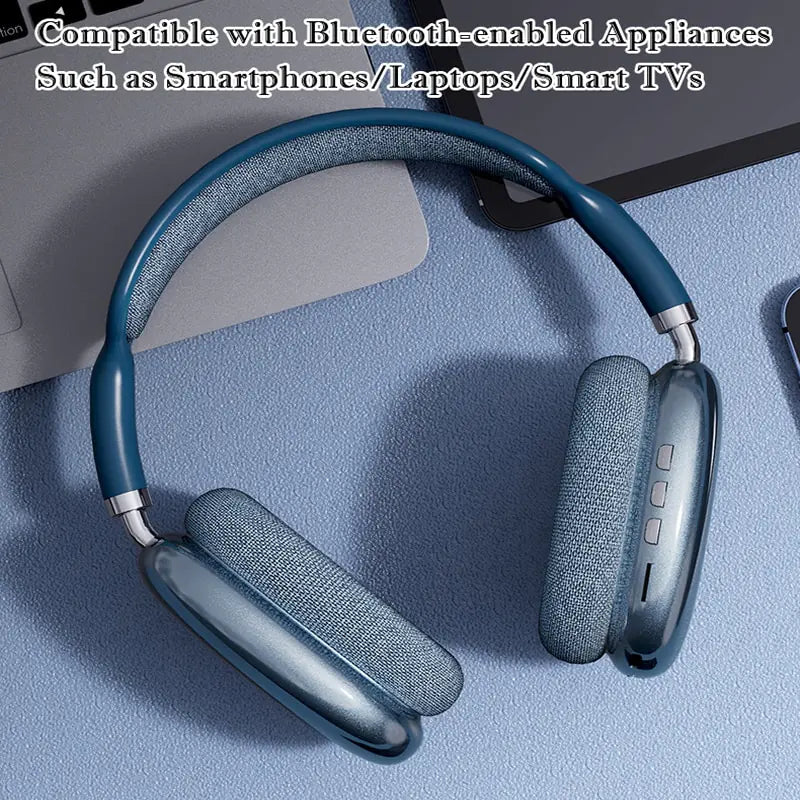 Wireless Bluetooth Headphones With Mic