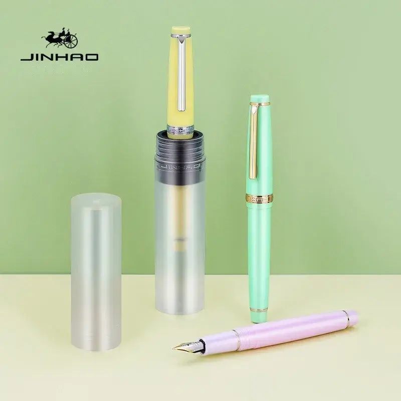 Jinhao 82 Fountain Pen 0.38/0.5/0.7mm Extra Fine Nib Multicolour Luxury Elegant Pens Writing Office School Supplies Stationery