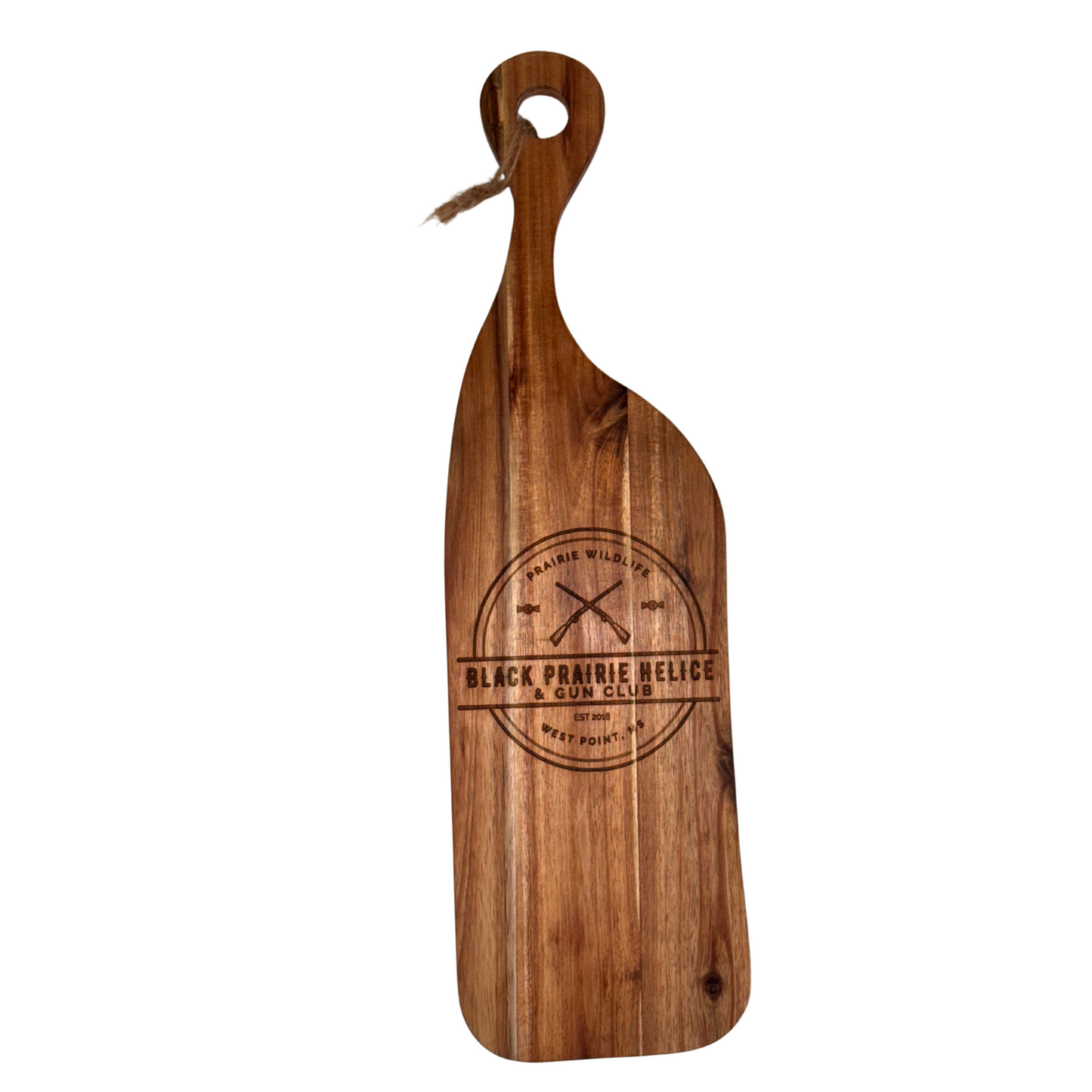 BPH- paddle Lasered Charcuterie board (Ready to Ship)