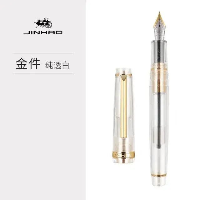 Jinhao 82 Fountain Pen 0.38/0.5/0.7mm Extra Fine Nib Multicolour Luxury Elegant Pens Writing Office School Supplies Stationery